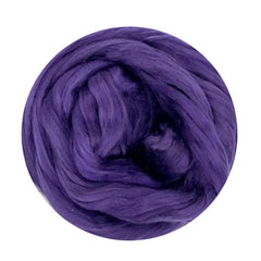 Ruban twill de soie Shibori Purple Passion Borealis x10cm - Perles & Co