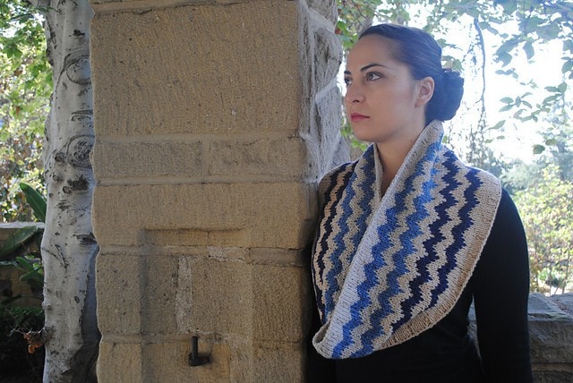 Elsebeth Lavold Sierra Mountain Cowl Pattern-Patterns-