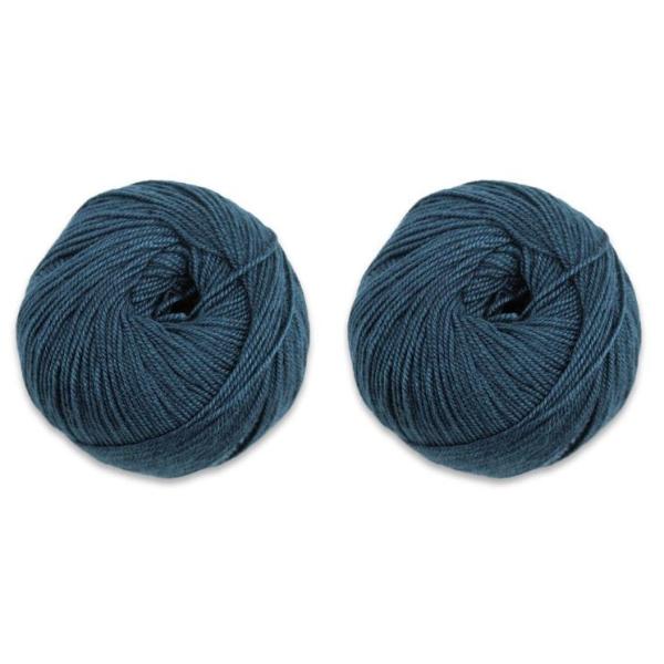Cuzco Cashmere Cabled Hat & Fingerless Mitts Kit-Kits-Deep Teal-