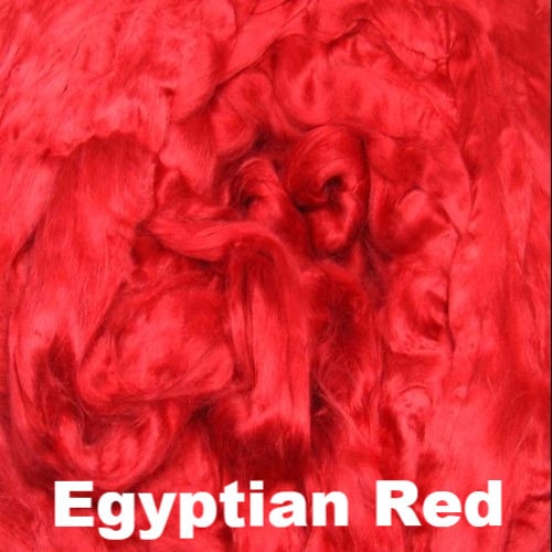 Ashland Bay Dyed Bamboo Top Fiber - 1oz-Fiber-1oz-Egyptian Red-