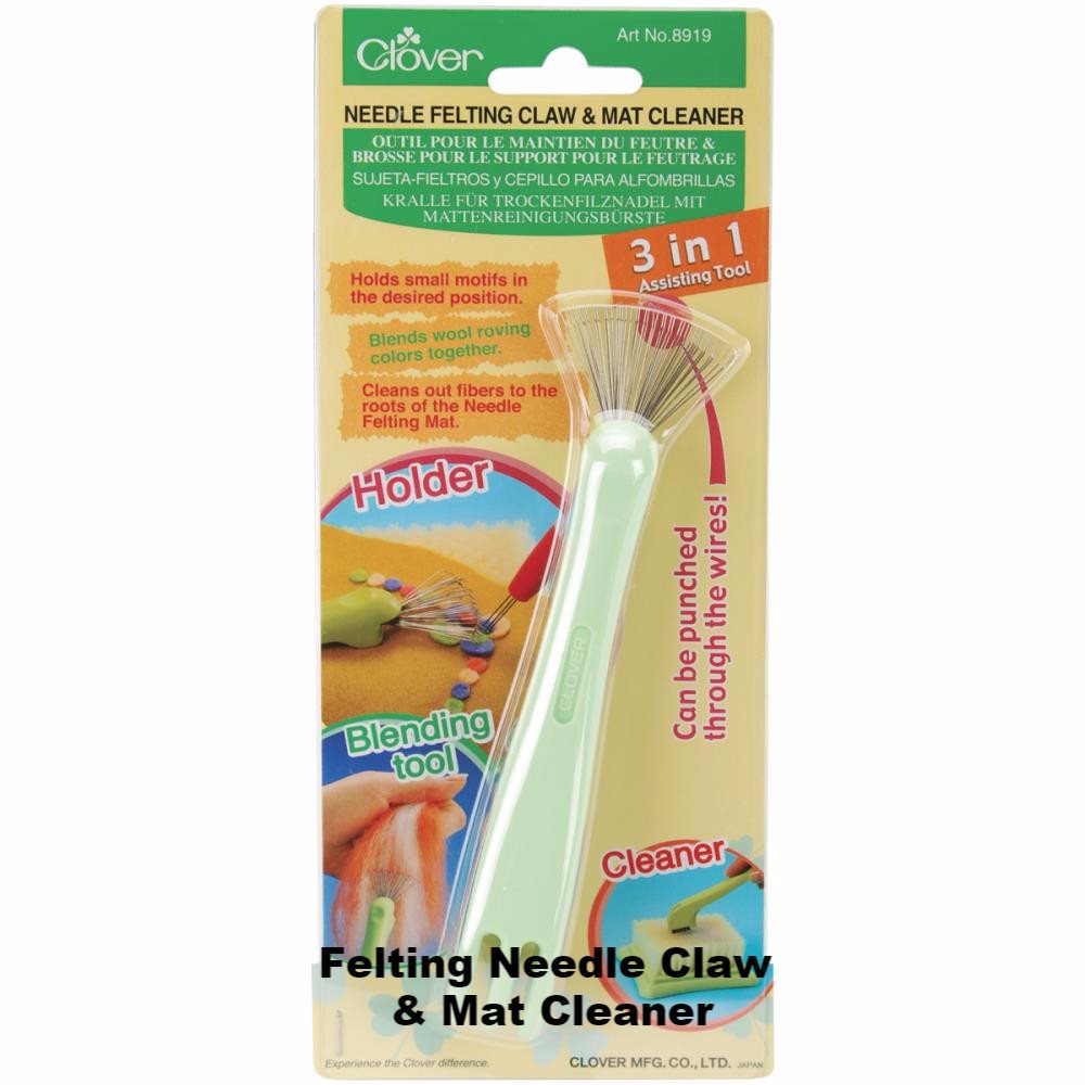 Felting Needle Claw & Mat Cleaner-Felting Tool-