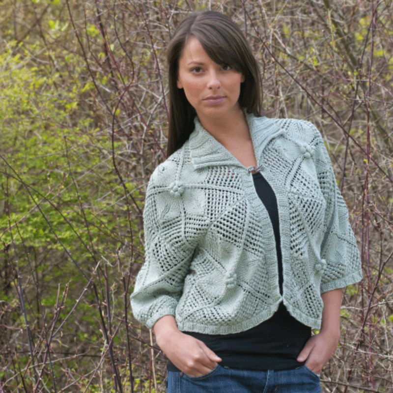 Floral Lace Jacket Pattern-Patterns-