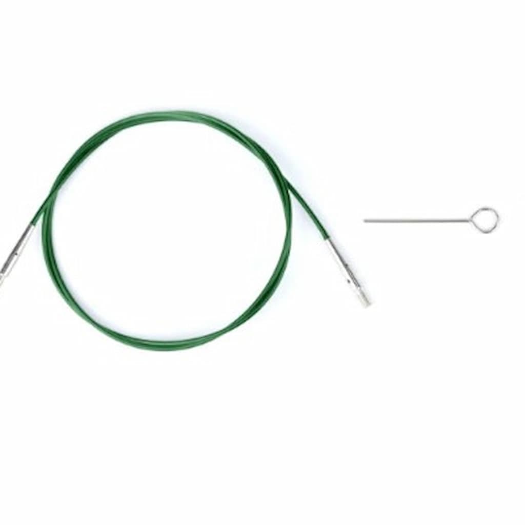  Lykke Crafts, Green Swivel Cord Accessory for 3.5 inch Needle  Tips to Create 24 inch Circular Needle