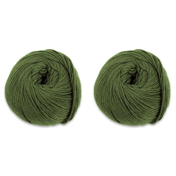Cuzco Cashmere Cabled Hat & Fingerless Mitts Kit-Kits-Green-