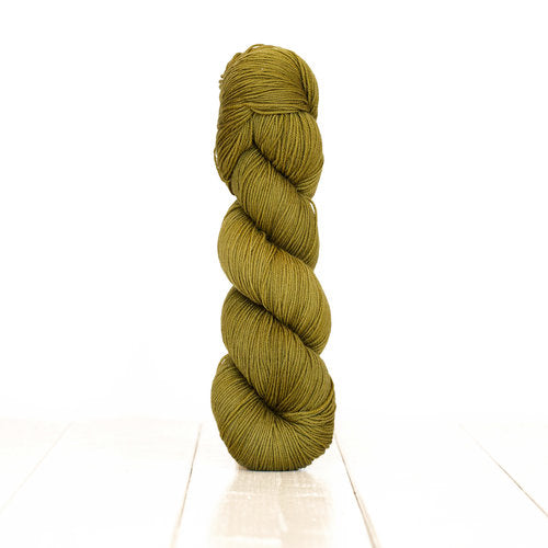 Knit a tie with Harvest Fingering yarn, hand-dyed with Figs.