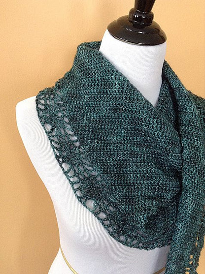 Candeo Shawl (Boomerang Style)-Patterns-