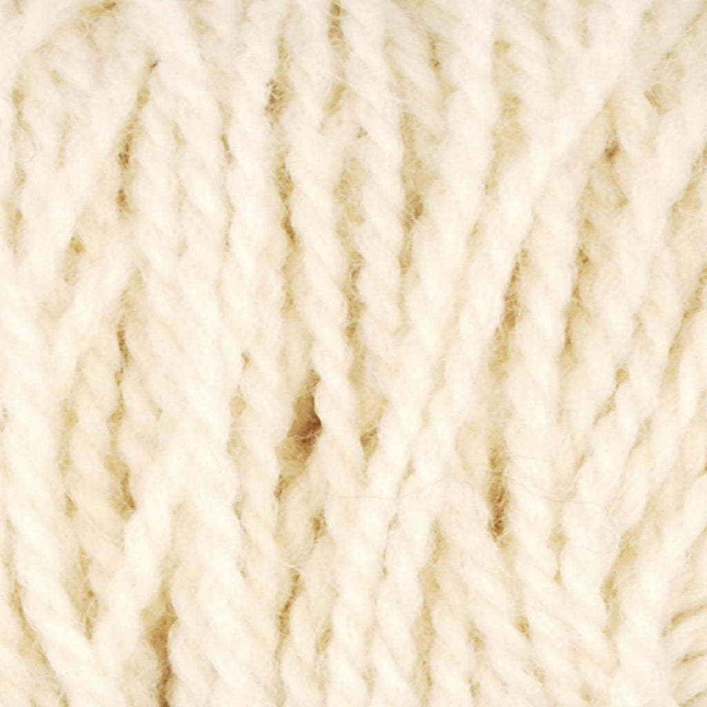 Color: Natural 001. A cream colored variant of Jody Long Andeamo Lite Yarn