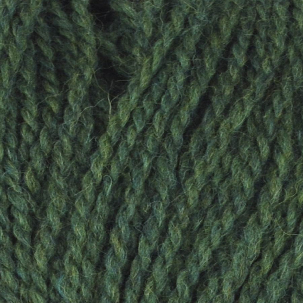 Color: Sage 012. A forest green colored variant of Jody Long Andeamo Lite Yarn