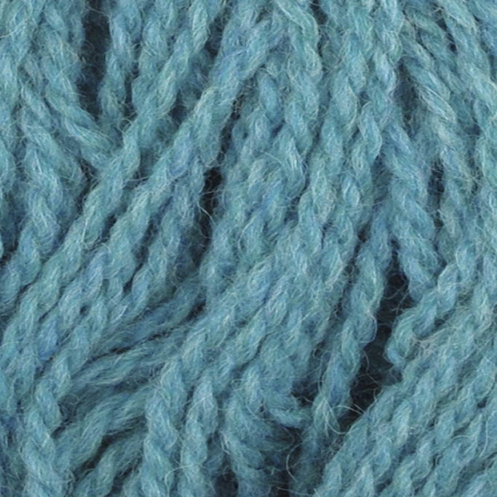 Color: Vert 014. A sky blue colored variant of Jody Long Andeamo Lite Yarn