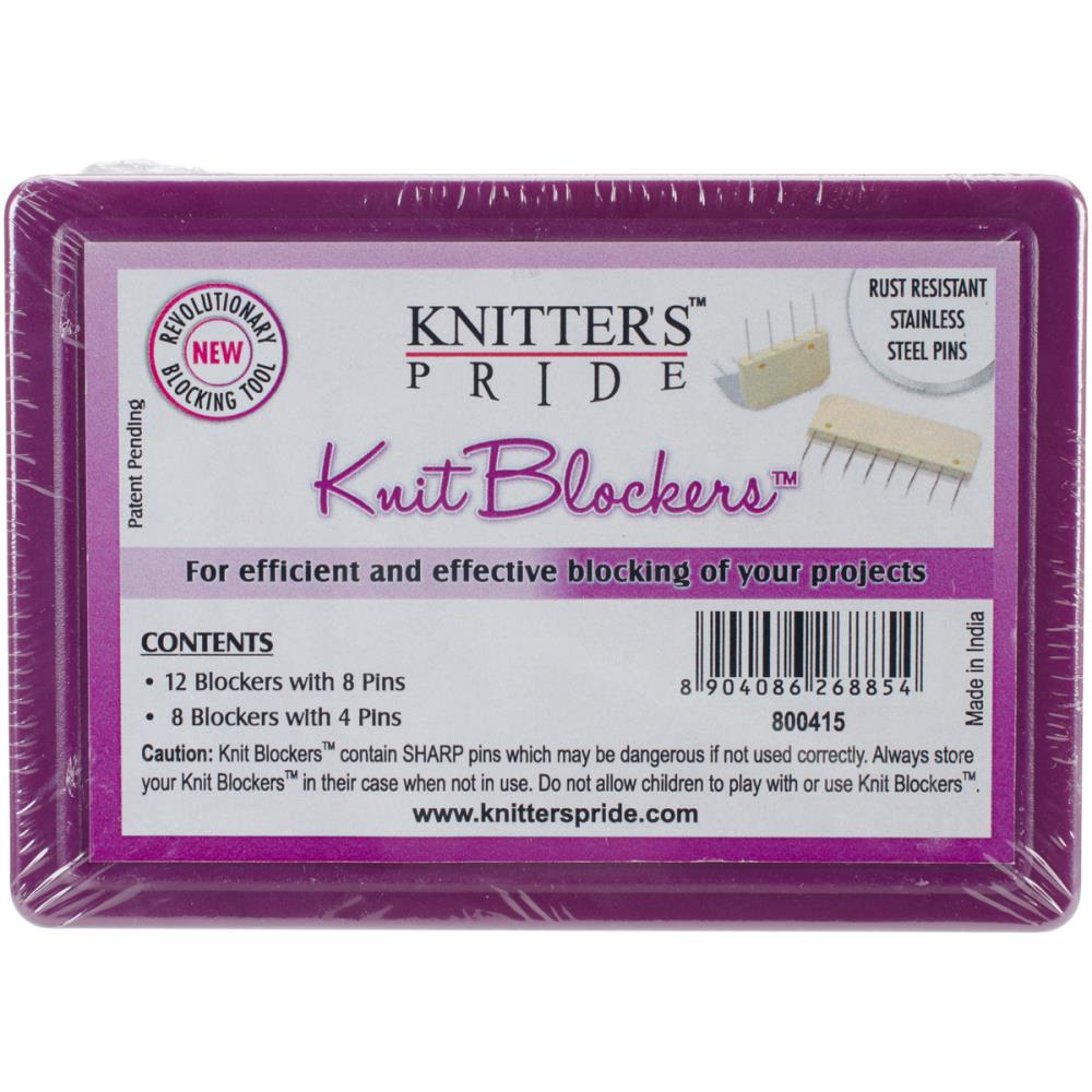 Knitter's Pride Knit Blockers - White-Knit Blocker-