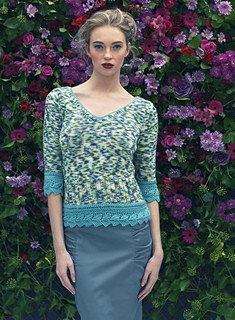 Louisa Harding Nettle Top Pattern-Patterns-