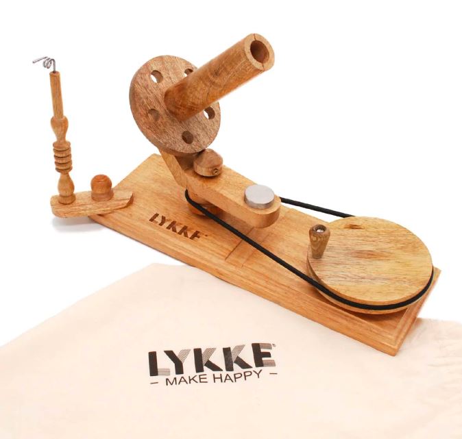 Solid Wood Handicrafts Beautifully Handcrafted Heavy Duty Wooden Yarn Ball  Winder -Large Wooden Yarn Winder for Knitting Crocheting