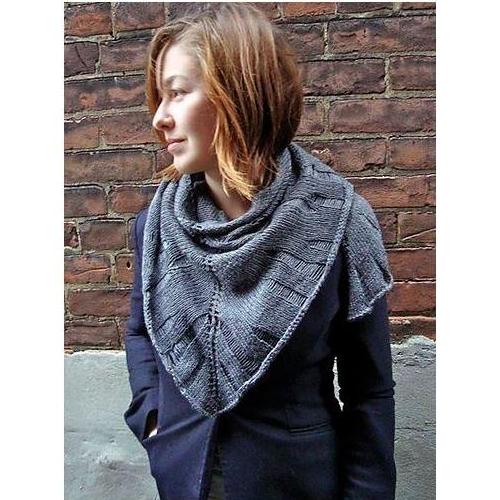 Tattered Shawl Pattern by Sachiko Burgin-Patterns-