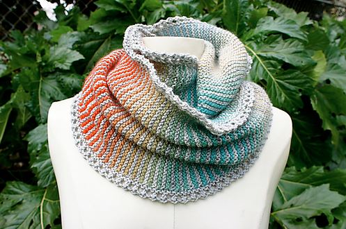 Prisma Cowl & Mitts Patterns by Mary McVein-Patterns-