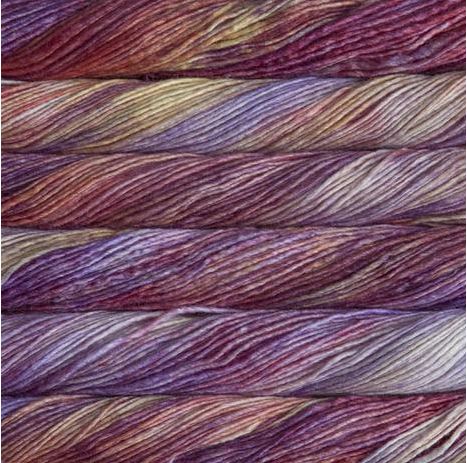 Drop Canyon Shawl Kit featuring Malabrigo Silky Merino-Kits-Archangel-