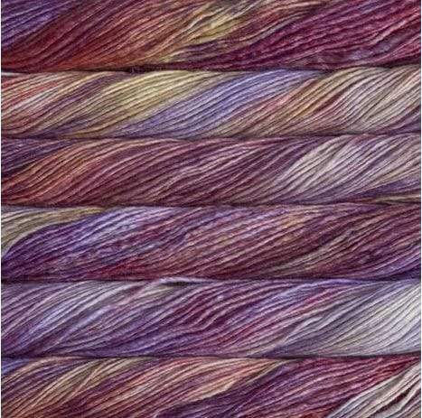 Drop Canyon Shawl Kit featuring Malabrigo Silky Merino-Kits-Archangel-