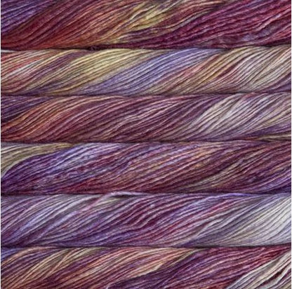 Drop Canyon Shawl Kit featuring Malabrigo Silky Merino-Kits-Archangel-