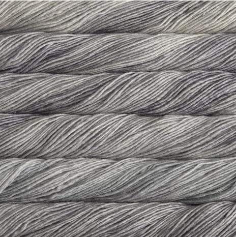 Drop Canyon Shawl Kit featuring Malabrigo Silky Merino-Kits-Cape Cod Grey-