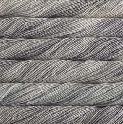Drop Canyon Shawl Kit featuring Malabrigo Silky Merino-Kits-Cape Cod Grey-