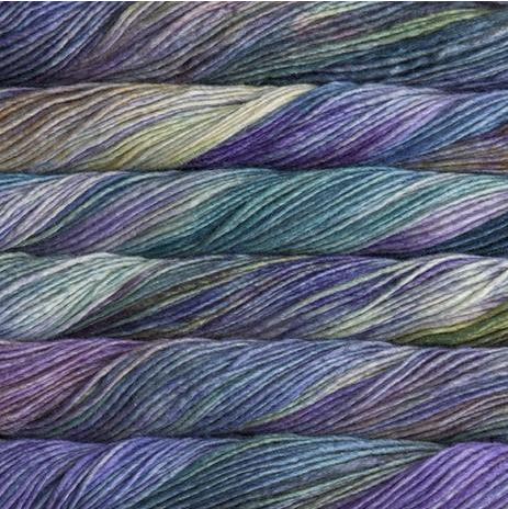 Drop Canyon Shawl Kit featuring Malabrigo Silky Merino-Kits-Indiecita-
