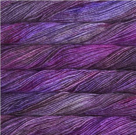 Drop Canyon Shawl Kit featuring Malabrigo Silky Merino-Kits-Sabiduria-