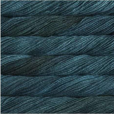 Drop Canyon Shawl Kit featuring Malabrigo Silky Merino-Kits-Teal Feather-