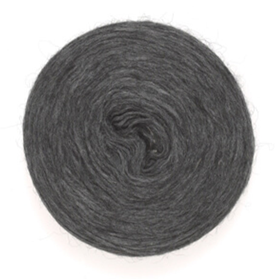 fine paper yarn: black and grey — Weaver House