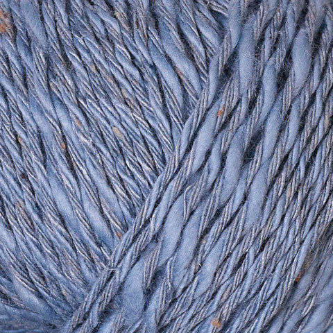Berroco Meraki in Craft - a blue tweed colorway