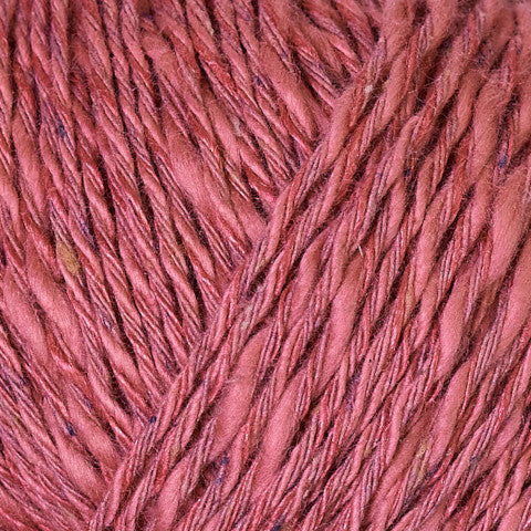 Berroco Meraki in Create - a dark pink tweed colorway