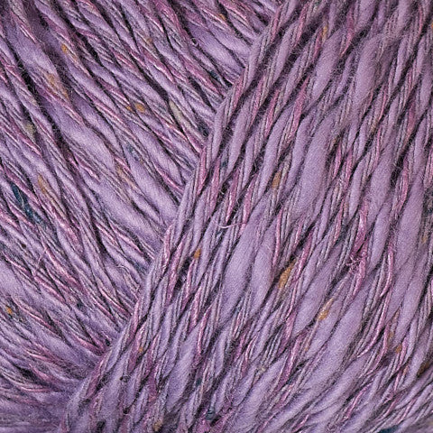 Berroco Meraki in Dream - a purple tweed colorway