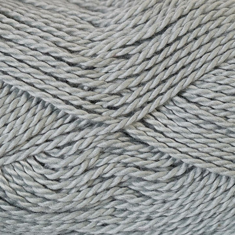 Berroco Pima Soft in Fossil - a light grey colorway