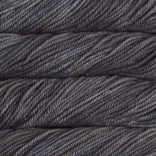 Malabrigo Chunky Yarn in Black Forest - a grey colorway