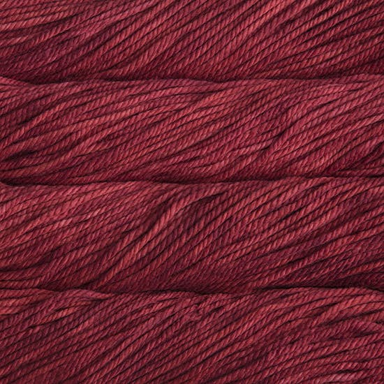 Malabrigo Chunky Yarn in Sealing Wax - a red colorway