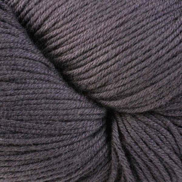 Providence 6667, a dark grey skein of Berroco's DK weight Modern Cotton.