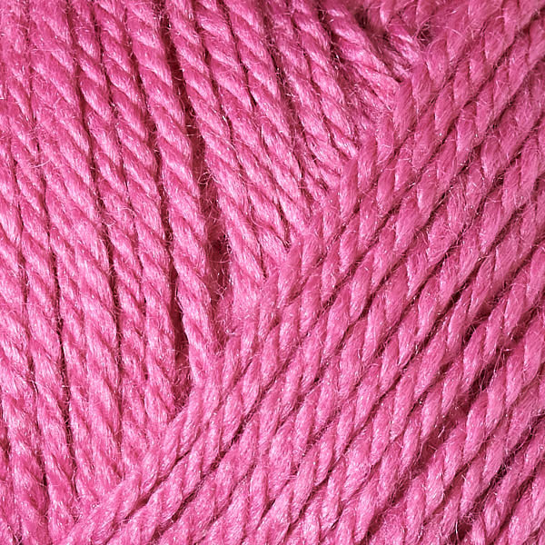 Berroco's Vintage Baby DK yarn in the color Fuchsia 10025, a bright and vibrant pink.