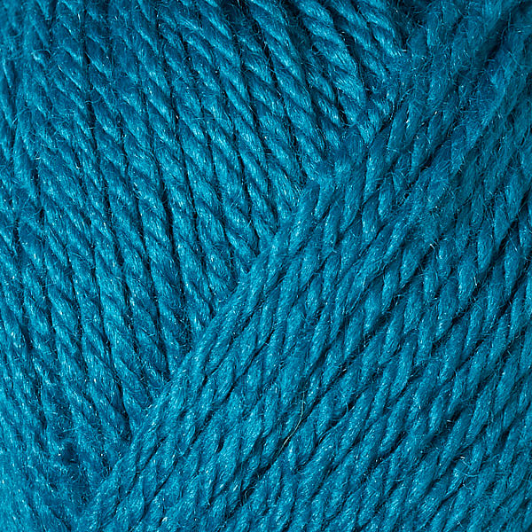Berroco's Vintage Baby DK yarn in the color Mallard 10026, a rich mallard blue.