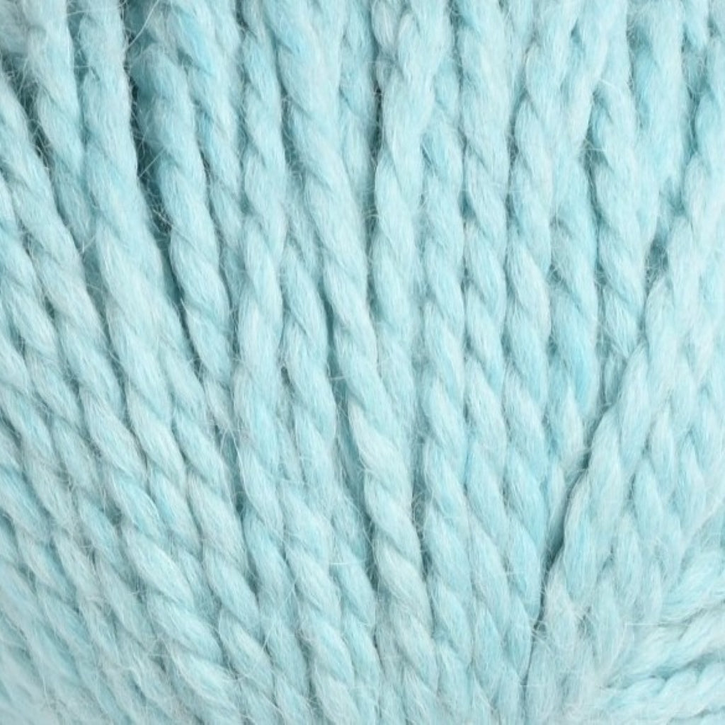 Color: Aqua 1834  An aqua blue variant of Plymouth Baby Alpaca Grande yarn. 