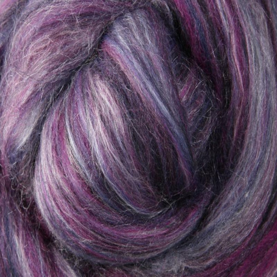 Color Juniper. Rich shades of purples, dark violets and a zing of magenta