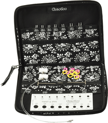 ChiaoGoo Spin 4" (10cm) Interchangeable Needle Sets-Knitting Needles-Small-