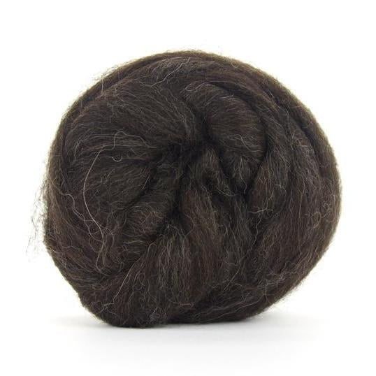 Paradise Fibers Black Shetland Top - 1oz-Fiber-