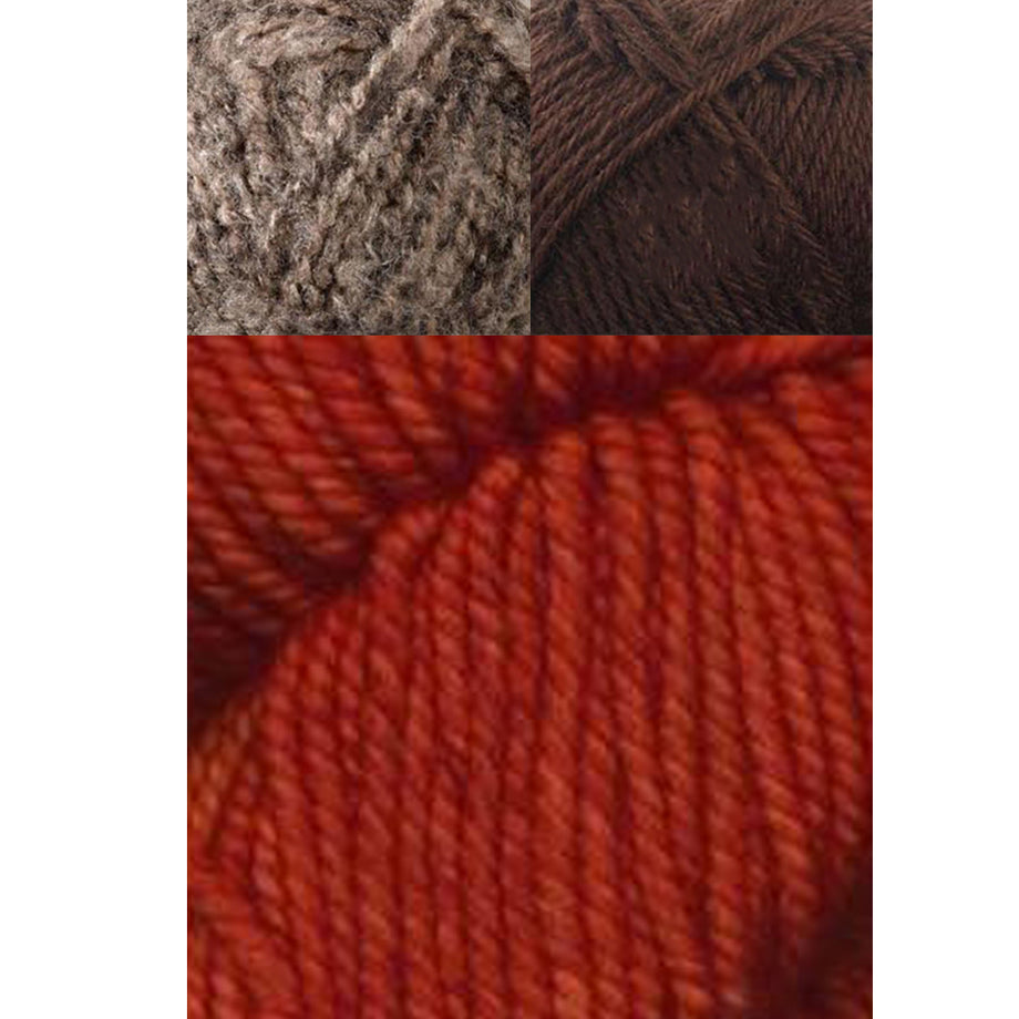 Lion Brand Local Grown Yarn-Maple 