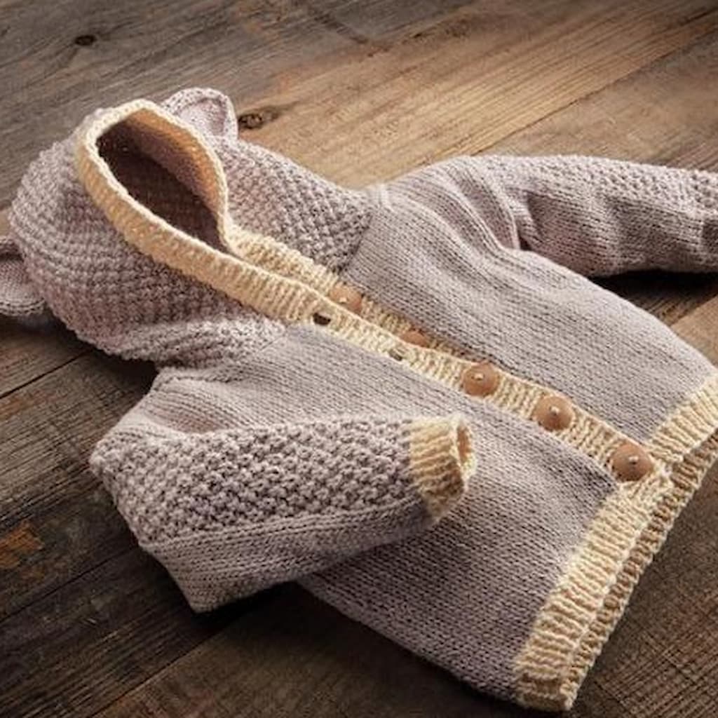 Appalachian Baby Design Baby Bear Cardigan Kit - Paradise Fibers