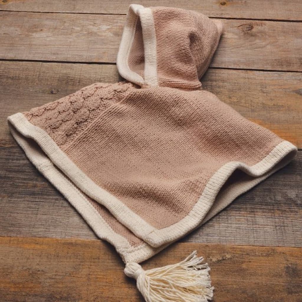 Poncho Kit in Organic Cotton for Babies