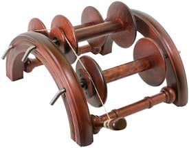 Kromski Tensioned Lazy Kates-Lazy Kate-Arched-Mahogany-