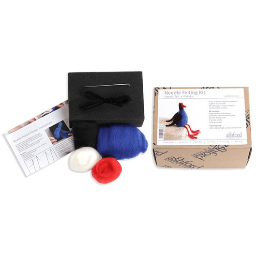 Ashford Needle Felting Kit - Pukeko - Paradise Fibers