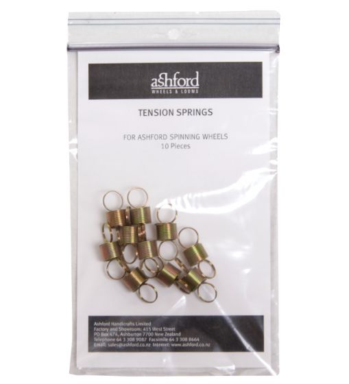 Ashford Tension Springs - 10 or 50 Pack - Paradise Fibers