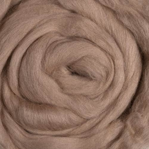 Ashland Bay Solid Colored Merino Wool Top - Cafe au lait - Paradise Fibers