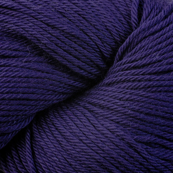  Color Columbine 8445. A violet skein of Berroco Pima 100 Yarn.