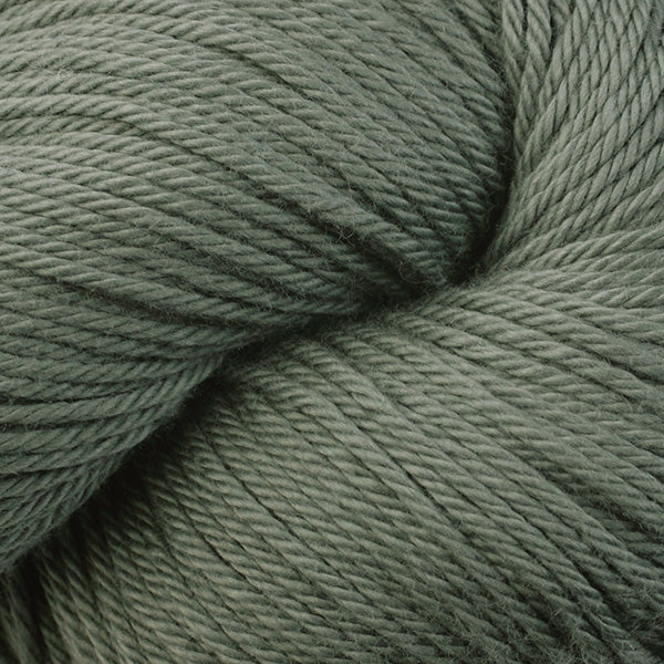 Color Sage 8422. A light grey green skein of Berroco Pima 100 Yarn.