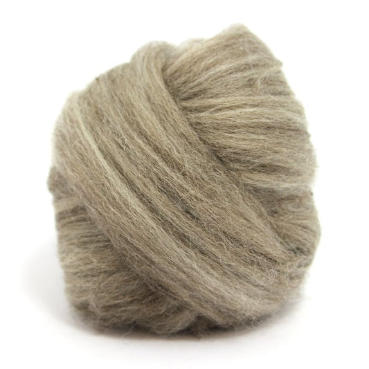 Paradise Fibers Blue Faced Leicester Roving-Fiber-4oz-Oatmeal-